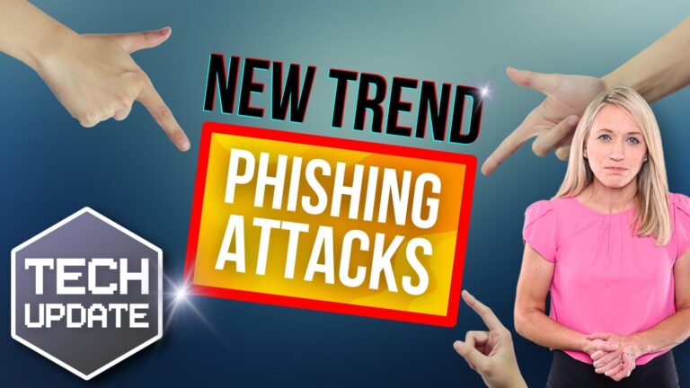 Picture of a person talking about phishing trends